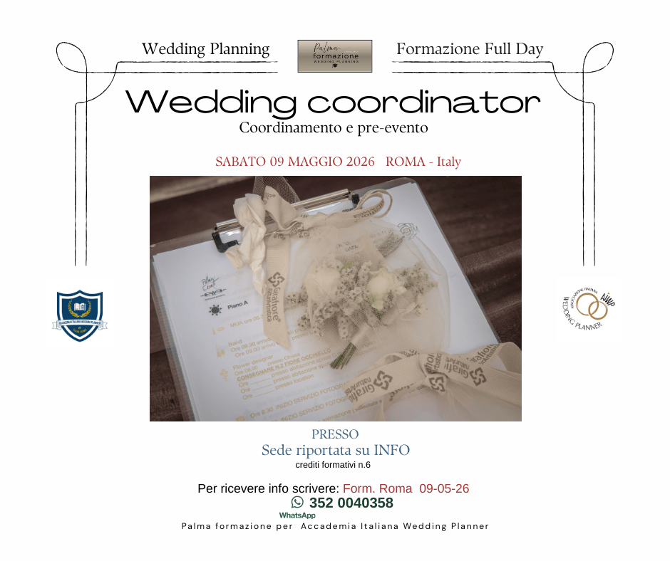 Wedding Coordinator Workshop
